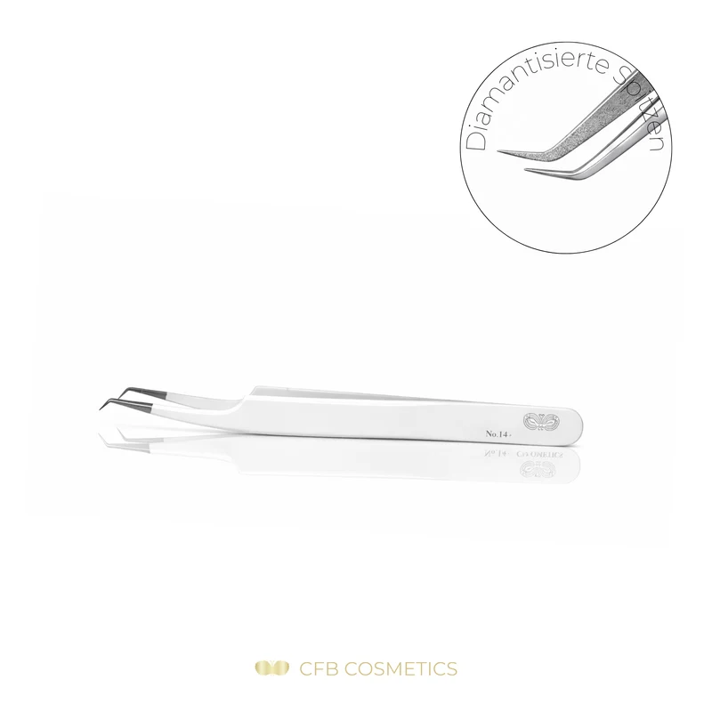 Luxury Diamant Pinzette No. 14 Volumentechnik CFB Cosmetics®