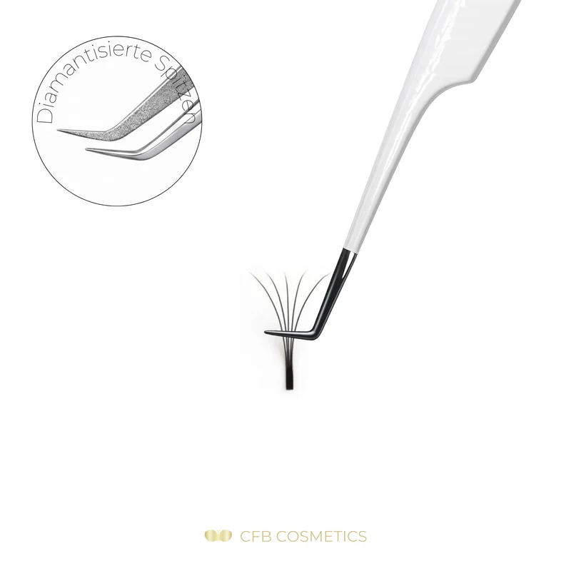 Luxury Diamant Pinzette No. 14 Volumentechnik CFB Cosmetics®