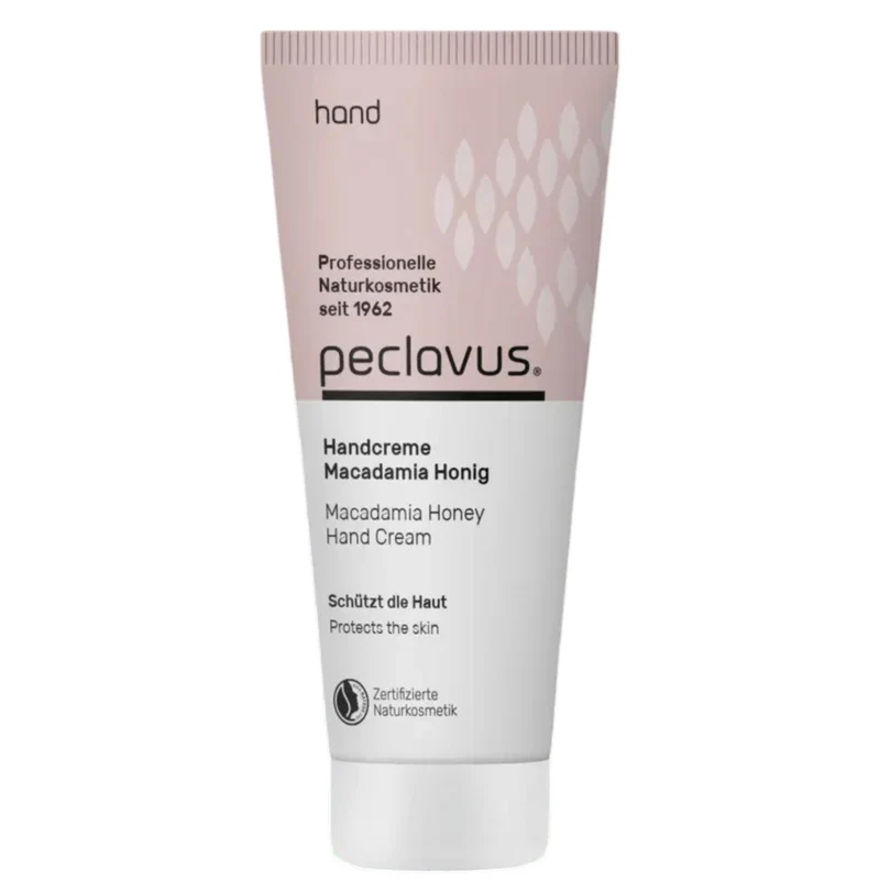 peclavus Handcreme Macadamia Honig