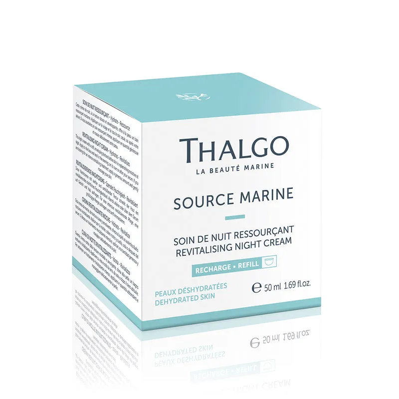 THALGO Source Marine Refill Éco-Recharge Soin de Nuit Ressourcant - Revitalisierende Nachtcreme 50ml