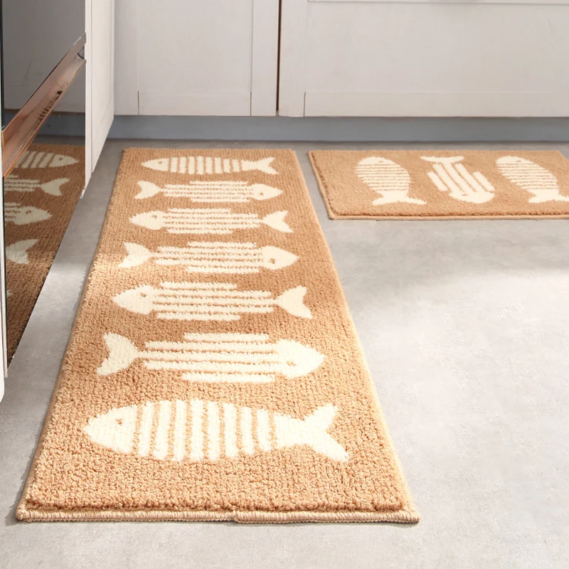 Nautisch inspiriertes Küchenläufer-Matte für Zuhause