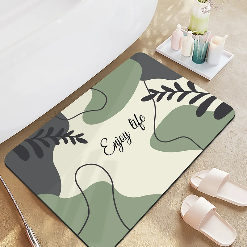Motivationsanzeige Badmatte für Badezimmer