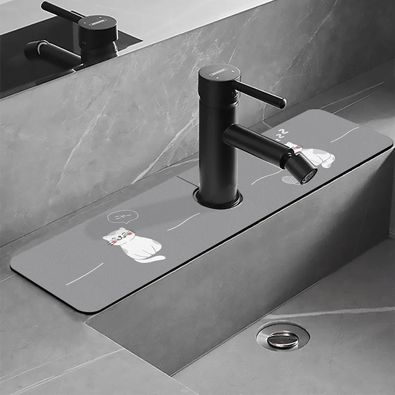 Moderner minimalistischer Badezimmer Wasserhahn für Zuhause
