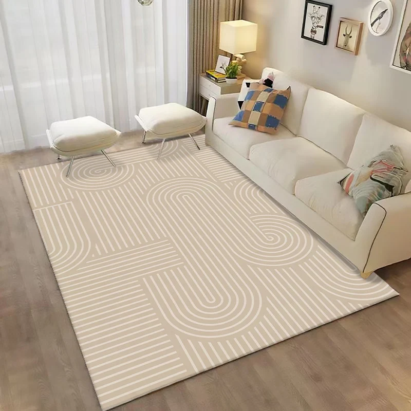 Moderner geometrischer Teppich für Zuhause