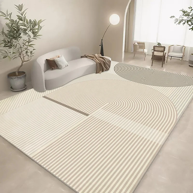 Moderner geometrischer Teppich für Zuhause