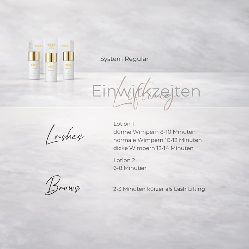 Lash & Brow Lifting | Lotion 2 | Vegan & professionell | CFB Cosmetics