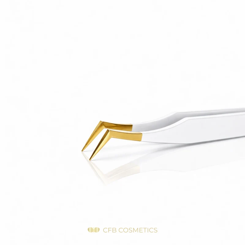 Luxury Pinzette No 5 75° 10 mm für Volumentechnik CFB Cosmetics®