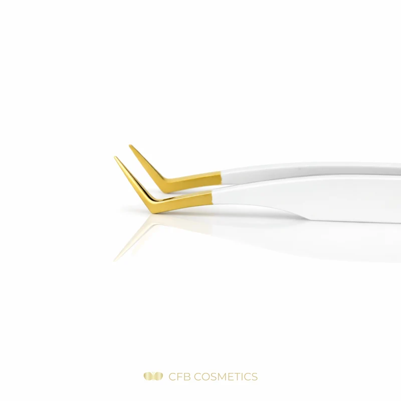 Luxury Pinzette No 5 75° 10 mm für Volumentechnik CFB Cosmetics®
