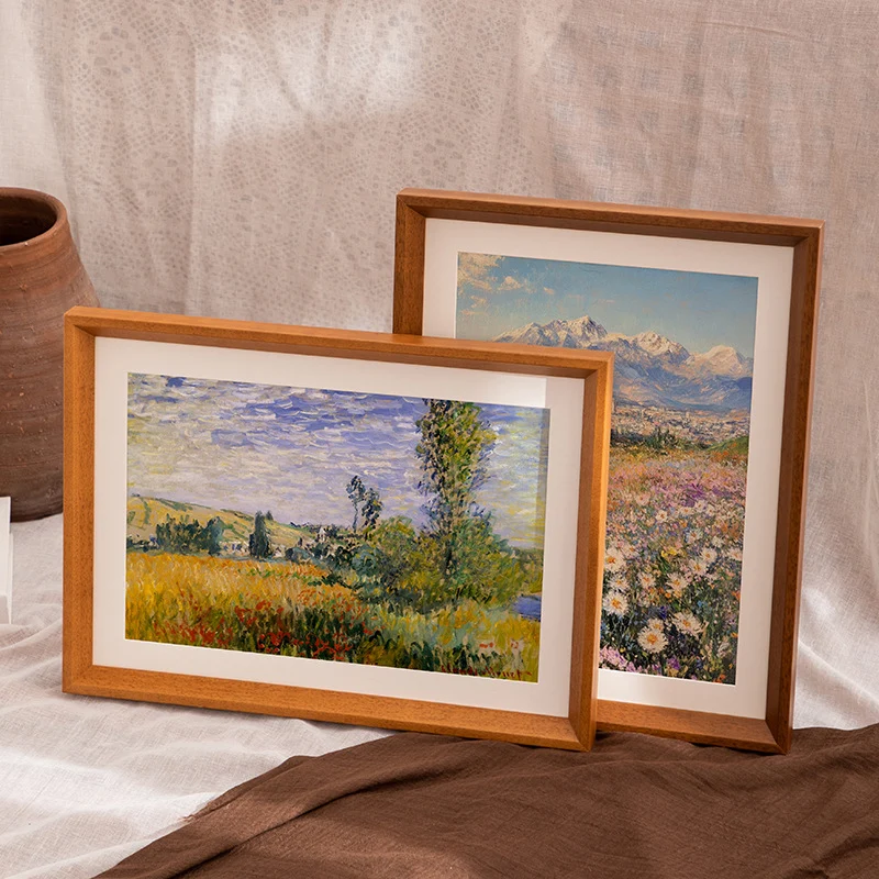 Künstlerisch gerahmte Wandkunst