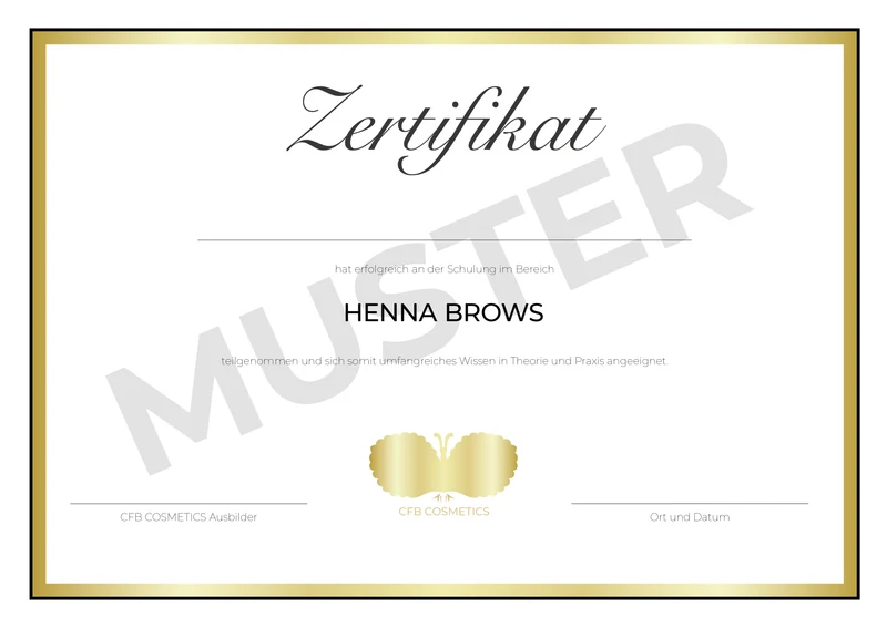 Trainer Schulungs-Set | Henna Brows | 2025