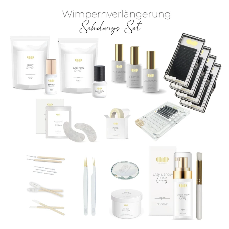 Trainer Schulungs-Set | Wimpernverlängerung | 2025