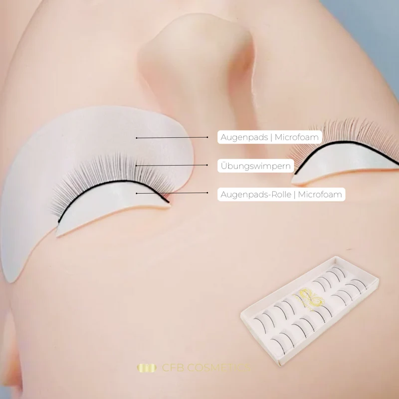 Übungskopf | Wimpernverlängerung