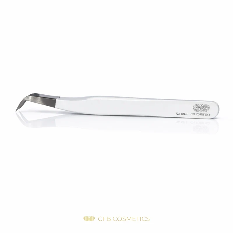 Luxury Diamant Pinzette No 8 Fine Wimpernverlängerung Volumentechnik CFB Cosmetics®