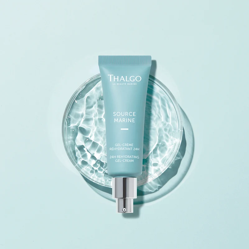 THALGO Source Marine - Gel-Créme Réhydratant 24h - Kühlendes Feuchtigkeitsfluid 40ml