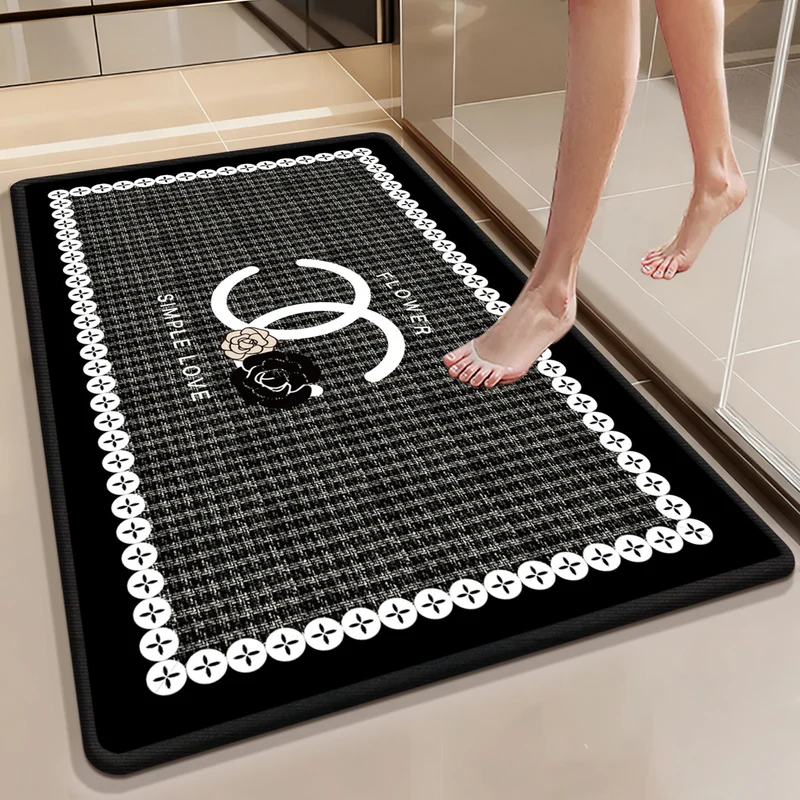 Stylische abstrakte Design-Badematte