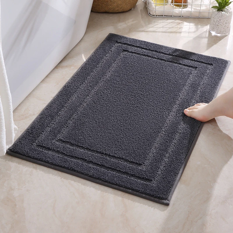 Luxuriöse saugfähige Badematte für das Badezimmer