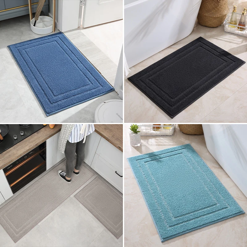 Luxuriöse saugfähige Badematte für das Badezimmer
