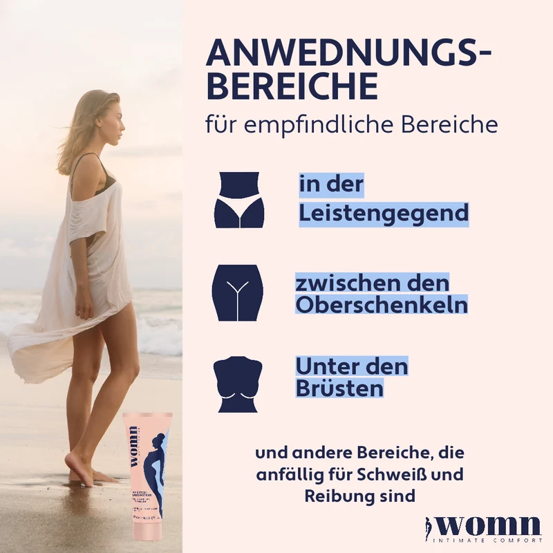 womn - Flüssiger Körperpuder - Michaelas Favorit