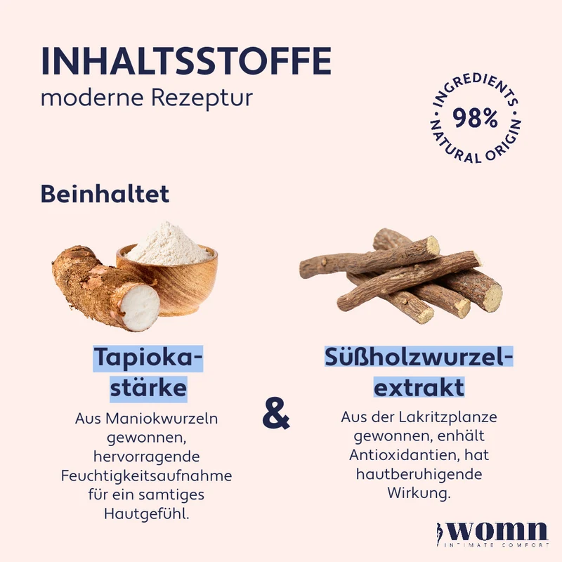 womn - Flüssiger Körperpuder - Michaelas Favorit