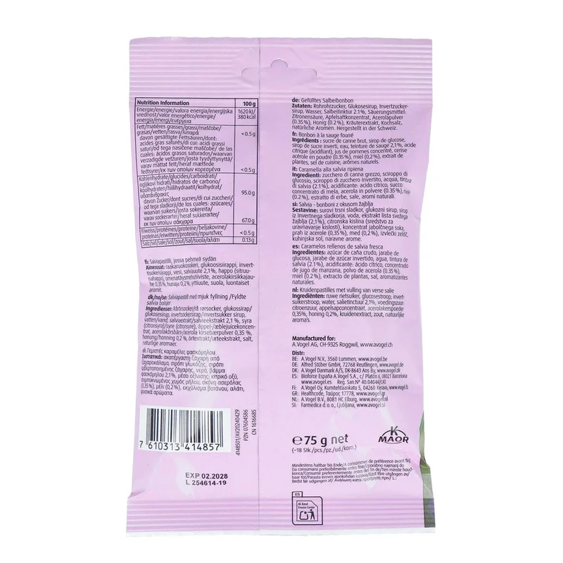 A.Vogel Salvia Bonbons 75 gram