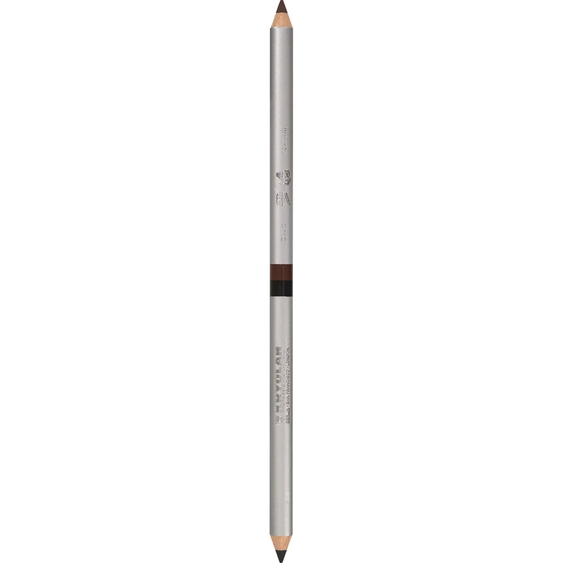 Kryolan Contour Pencil 2-farbig schwarz-braun