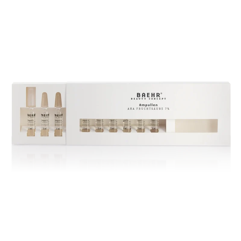 BAEHR beauty concept Ampulle AHA Fruchtsäure 7% 10 x 2 ml