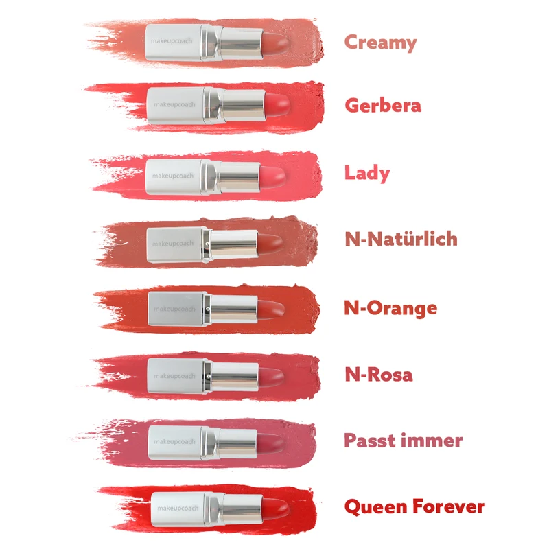 Lippenstift Creme, Farbauswahl
