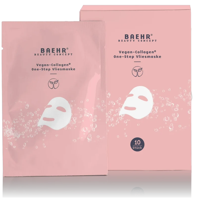 BAEHR Vegan-Collagen+ One-Step Vliesmaske 10 Stück