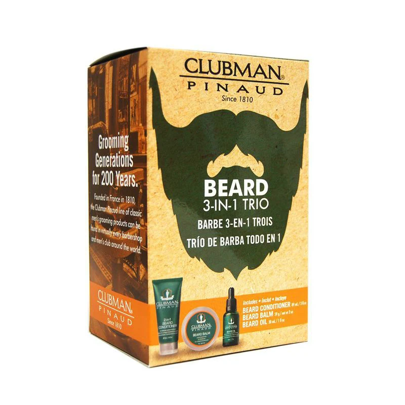 Clubman Pinaud 3er Pack Bart
