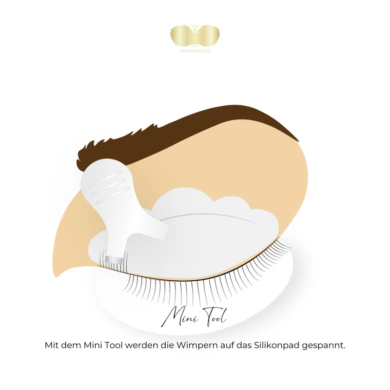 Mini Tool Y Brush für Lash Lifting und Wimpernseparation CFB Cosmetics®