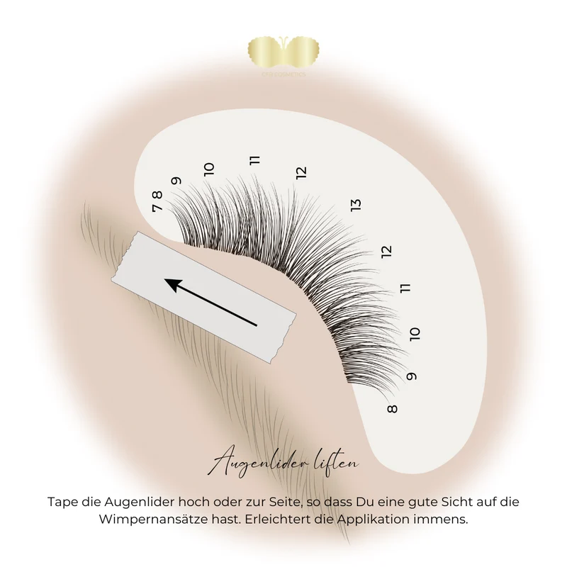 Lash Tape Abroller | inkl Micropore Tape | CFB Cosmetics®