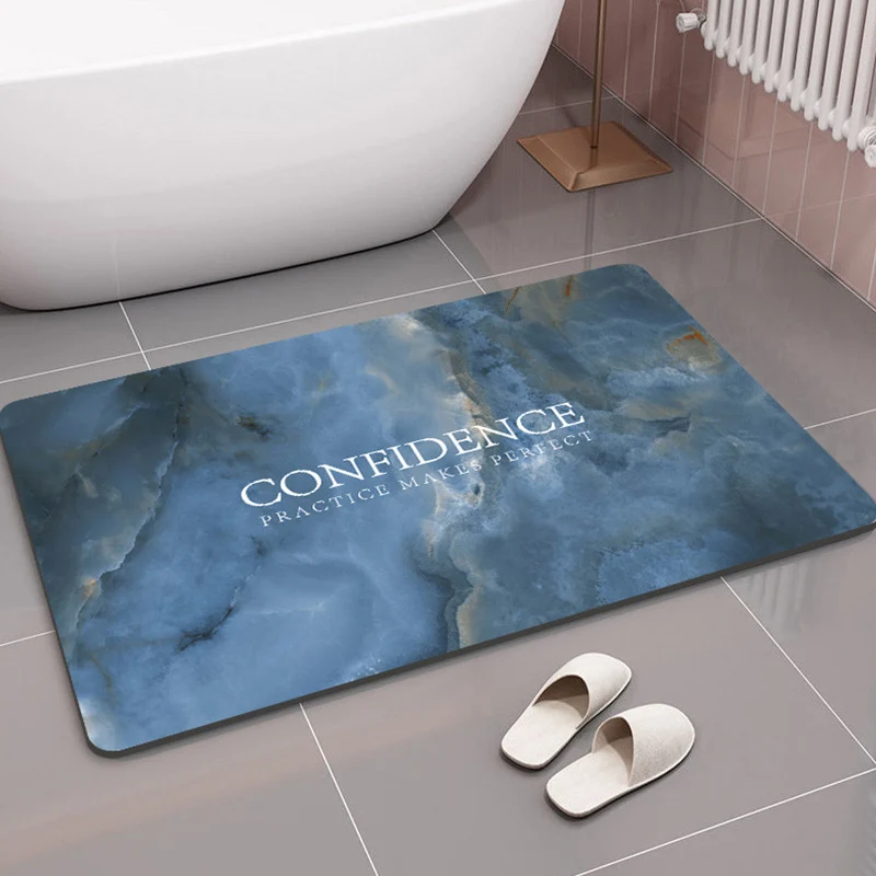 Geometrisch gemusterte Memory-Schaum-Badezimmermatte für das Badezimmer
