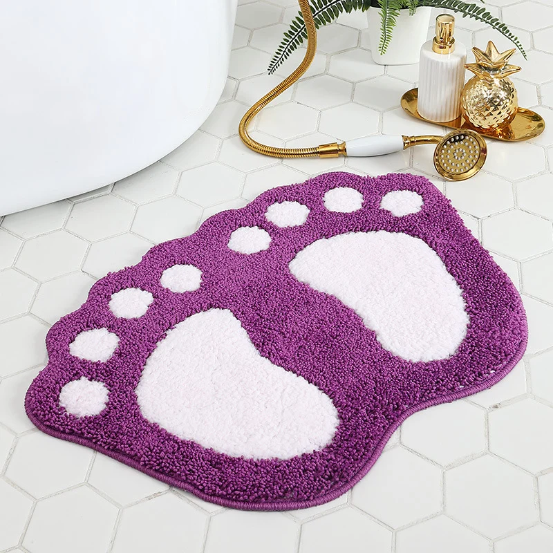 Fun Footprint Badteppich für das Badezimmer