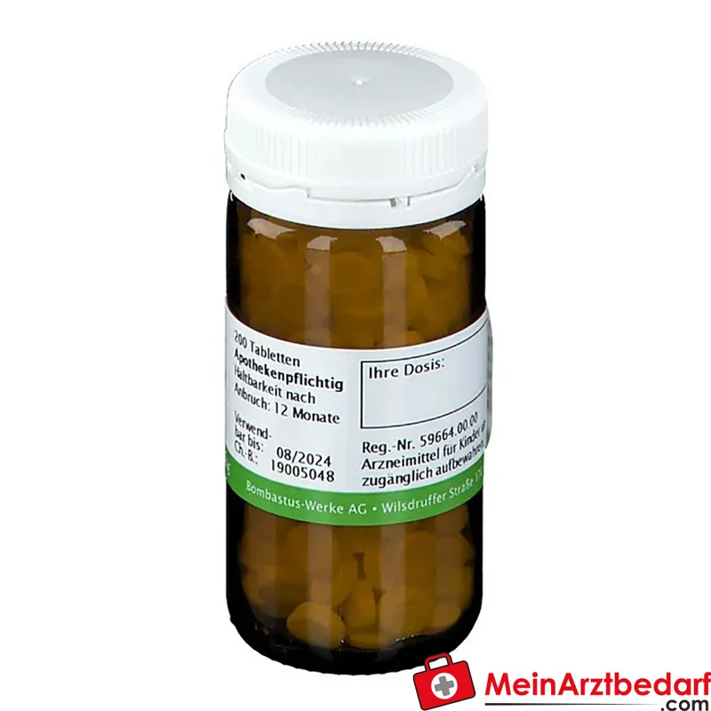Bombastus Biochemie Ferrum phosphoricum D6 250 mg Tabletten