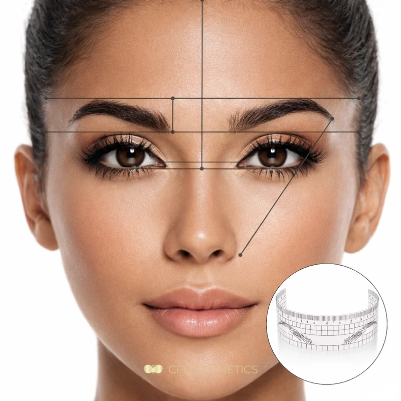 Augenbrauenlineal lang gerade für präzises Brow Mapping CFB Cosmetics®