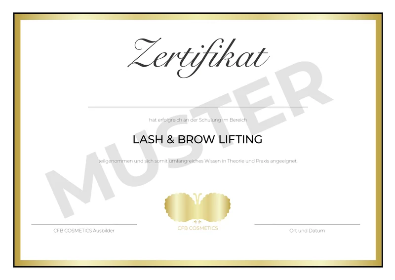 Trainer Schulungs-Set | Lash & Brow Lifting | 2025