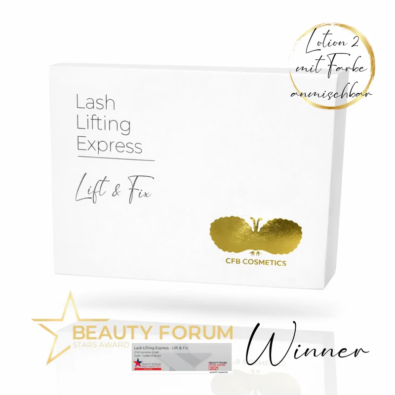 Lash & Brow Lifting Express Set – Schnellere Einwirkzeit + Step 2 mit Farbe mischbar | CFB Cosmetics®