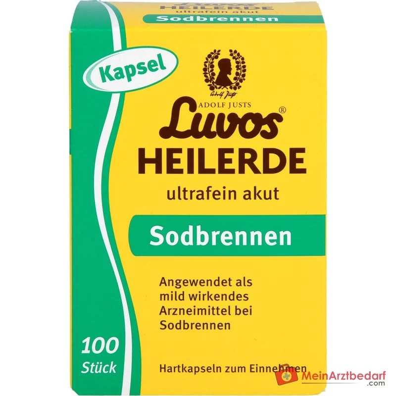 Luvos Heilerde ultrafein akut Sodbrennen Kapseln, 100 St.
