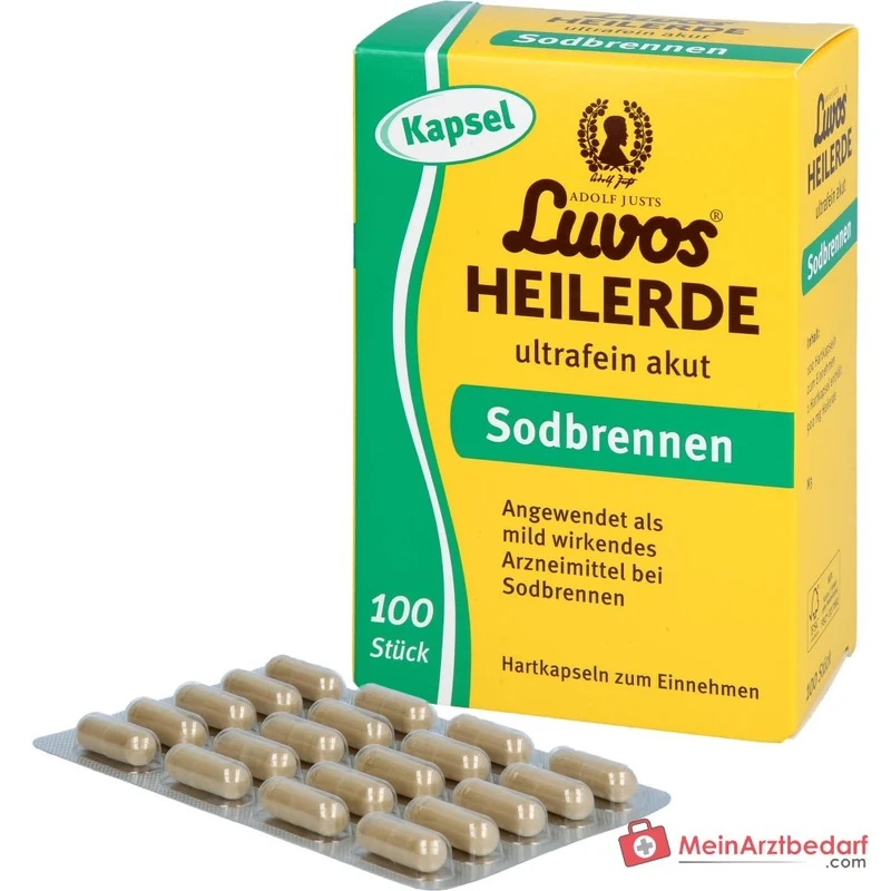 Luvos Heilerde ultrafein akut Sodbrennen Kapseln, 100 St.