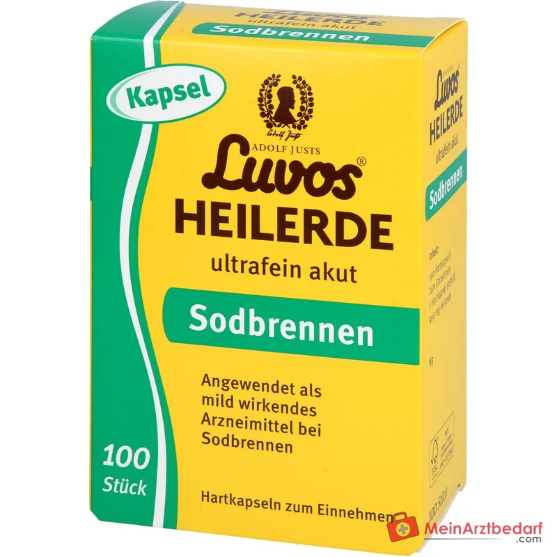 Luvos Heilerde ultrafein akut Sodbrennen Kapseln, 100 St.