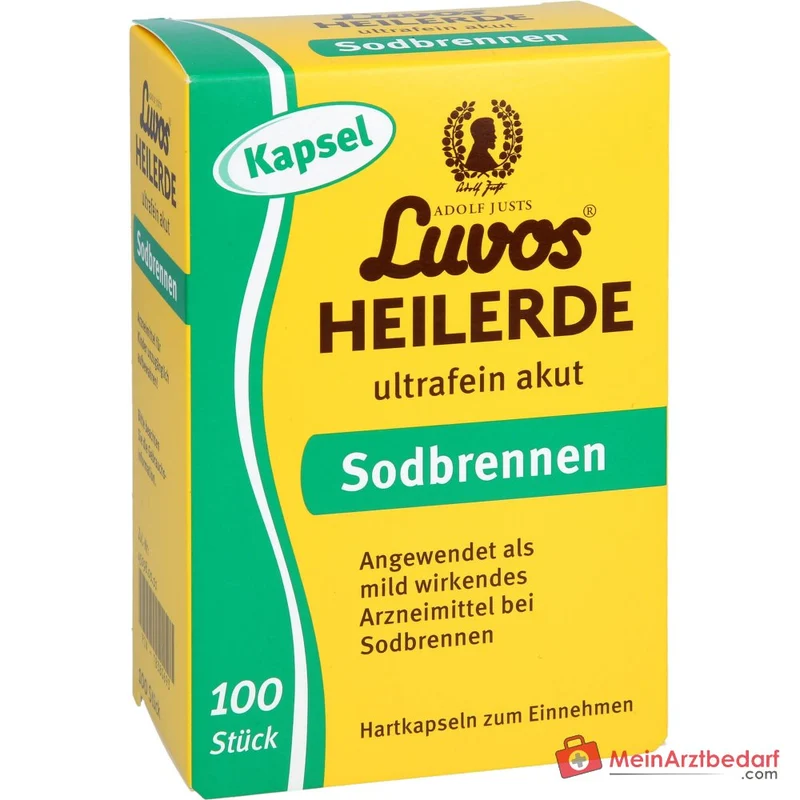Luvos Heilerde ultrafein akut Sodbrennen Kapseln, 100 St.