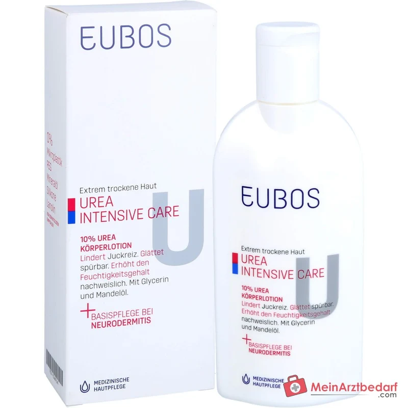 Eubos Trockene Haut Urea 10% Körperlotion, 200 ml