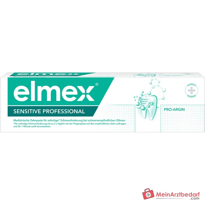 elmex Sensitive Professional Arginin / Calciumcarbonat Zahnpasta, 75 ml