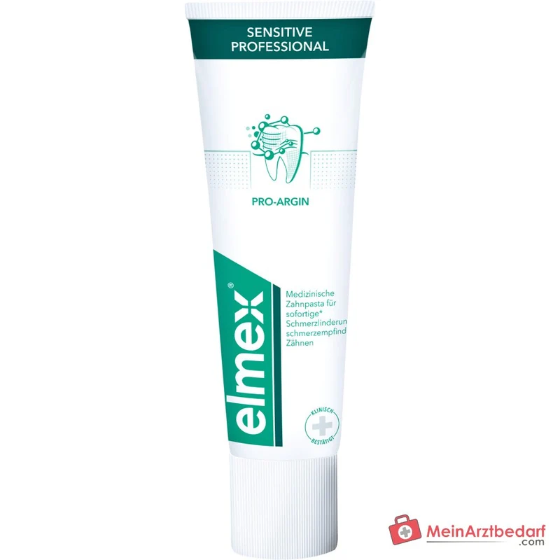 elmex Sensitive Professional Arginin / Calciumcarbonat Zahnpasta, 75 ml