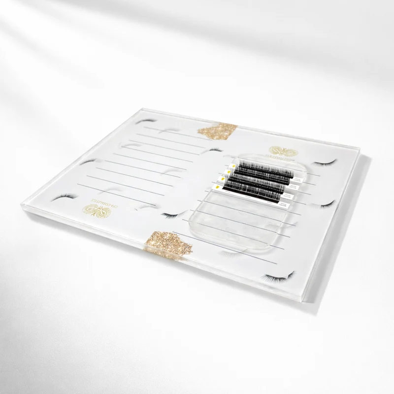 Silikon Lash Tray | rückstandslos & wiederverwendbar | eckig | CFB Cosmetics®