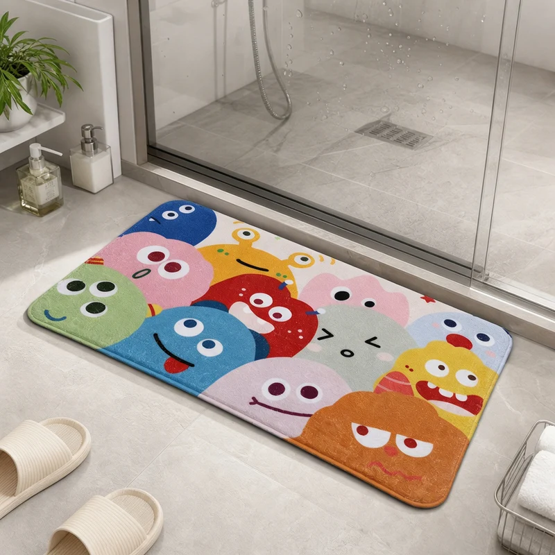 Fun Charakter Badmatte für das Badezimmer