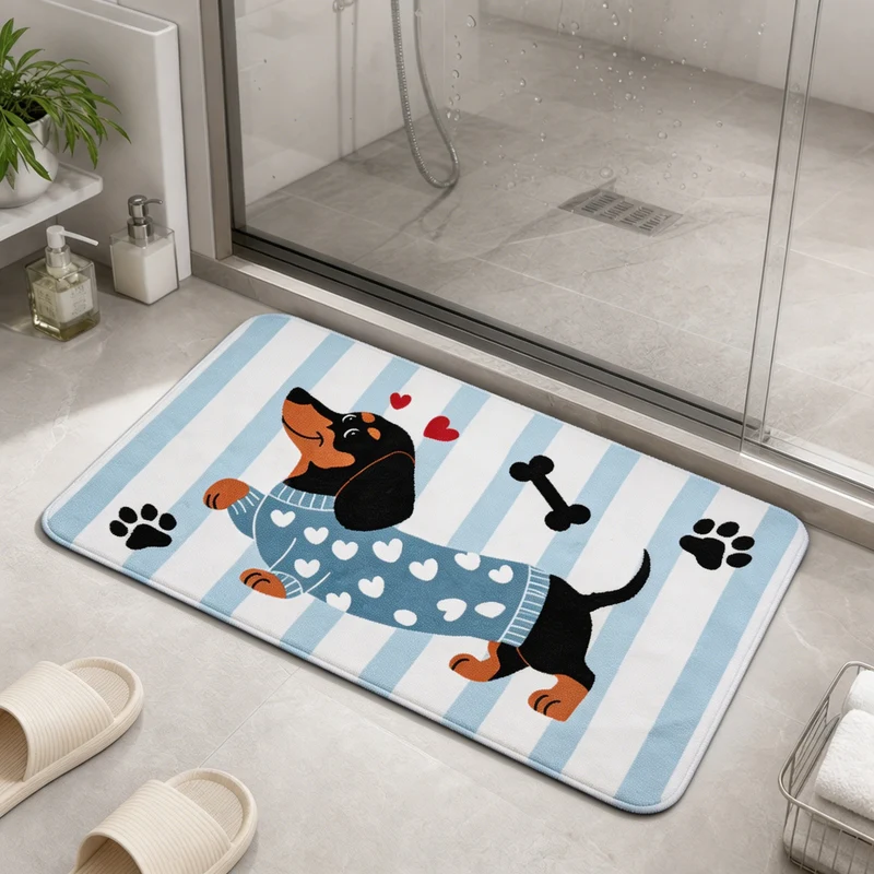 Fun Charakter Badmatte für das Badezimmer