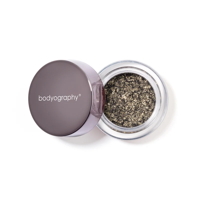 One Swipe Glitter Pigments, bodyography