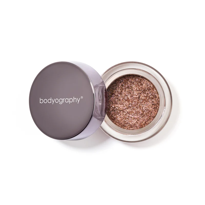 One Swipe Glitter Pigments, bodyography