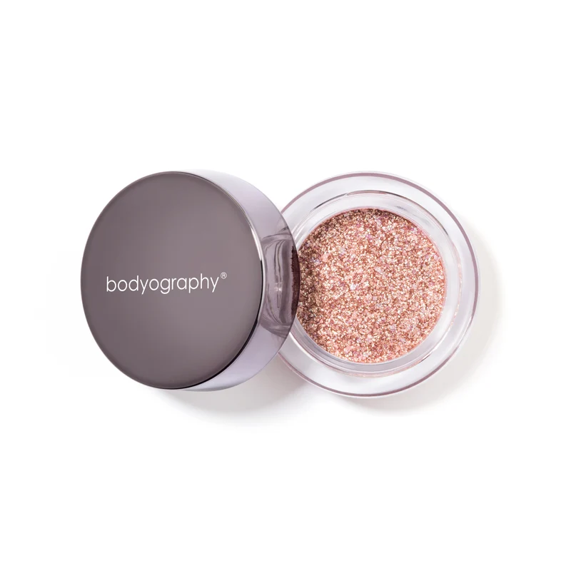 One Swipe Glitter Pigments, bodyography